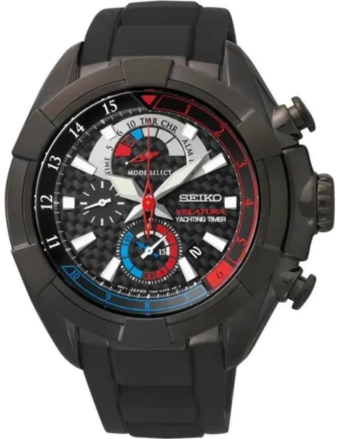 Montre Seiko SPC149P1 en Acier et Titane Noir