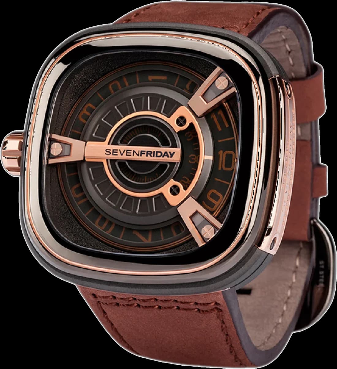 Montre Sevenfriday M2/02 homme vue de profil