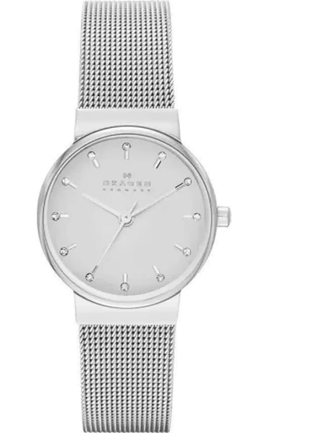 Montre Femme Skagen Ancher SKW2195 Bracelet acier argenté