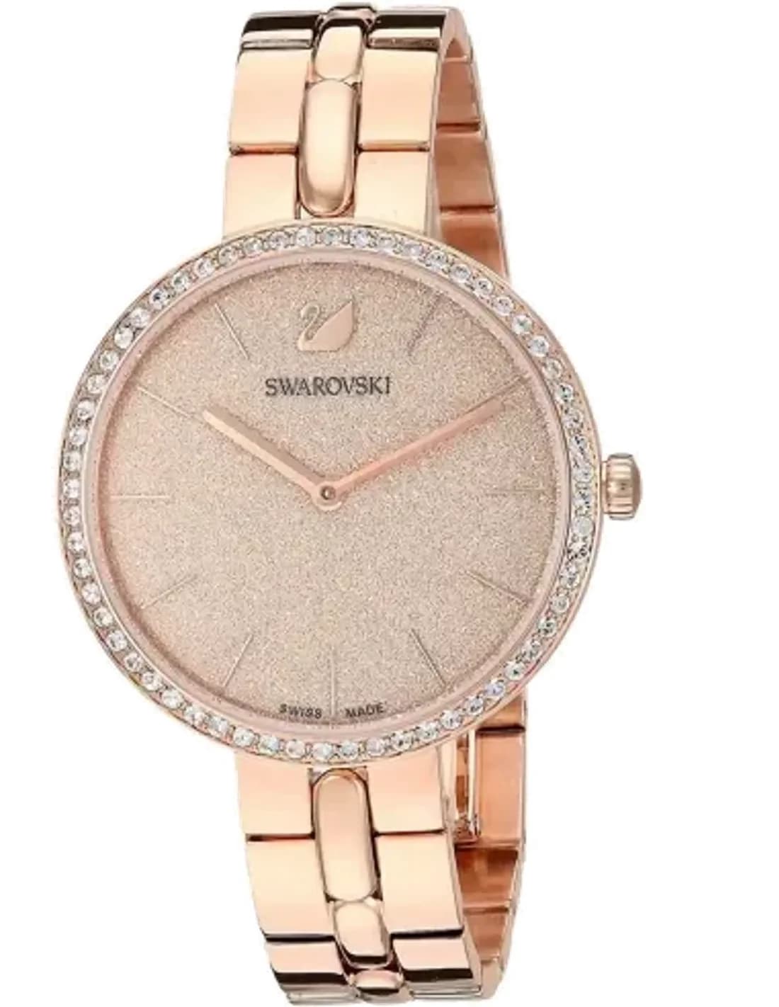 Montre Swarovski 5517800 en Acier et Cadran Poudre de Diamants