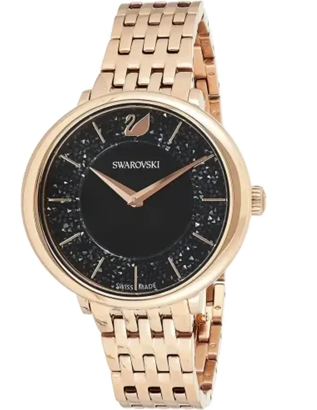 Montre Femme Swarovski Crystalline 5544587 en acier or rose