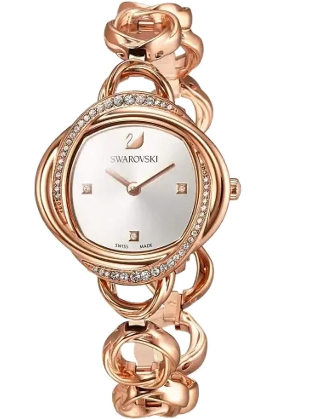 Montre Femme Swarovski 5547626 Crystal Flower en acier or rose