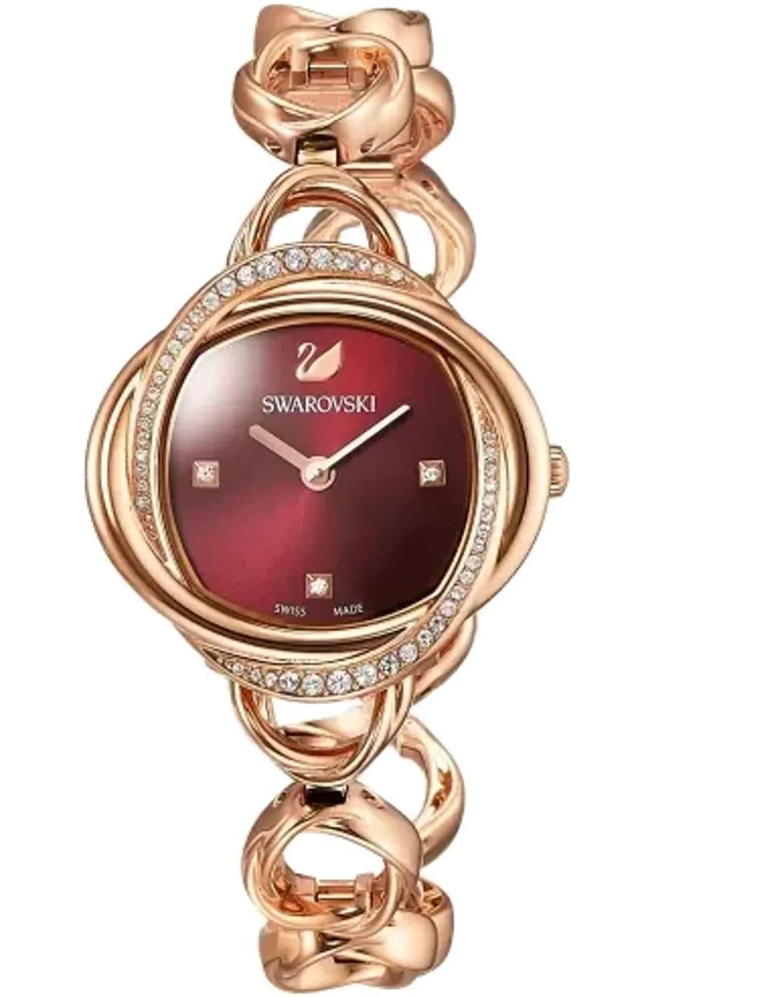 Montre Femme Swarovski 5552783 Acier Or Rose et Cristaux