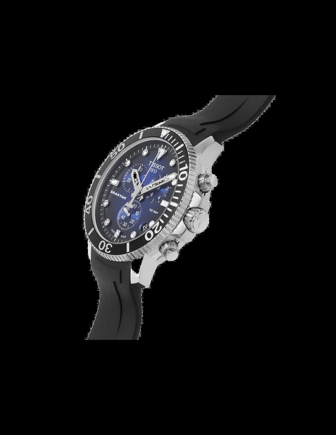 Montre Tissot T1204171704100 homme vue de profil