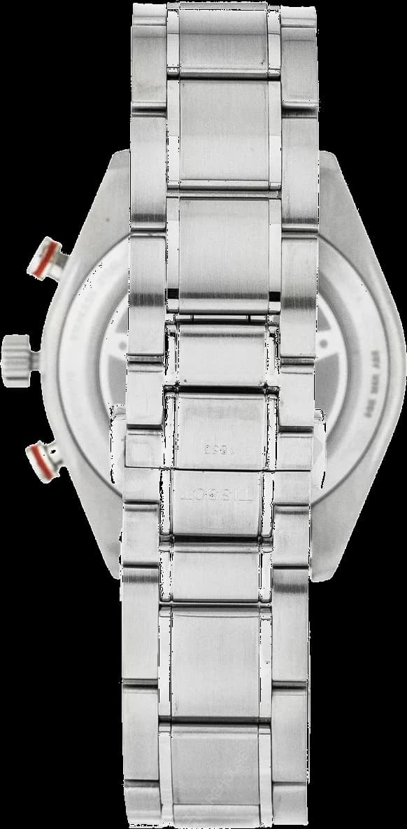 Montre Tissot T1004171103100 homme détail cadran argent