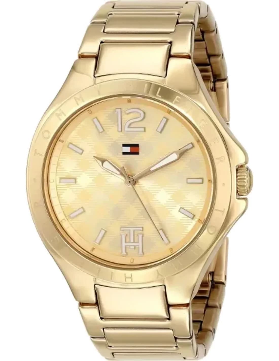 Montre Femme Tommy Hilfiger 1781385 Bracelet en acier doré jaune
