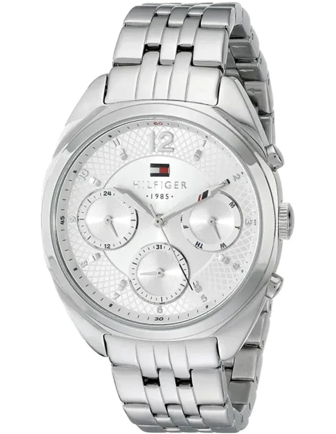 Montre Femme Tommy Hilfiger 1781485 Bracelet Argenté En Acier Inoxydable