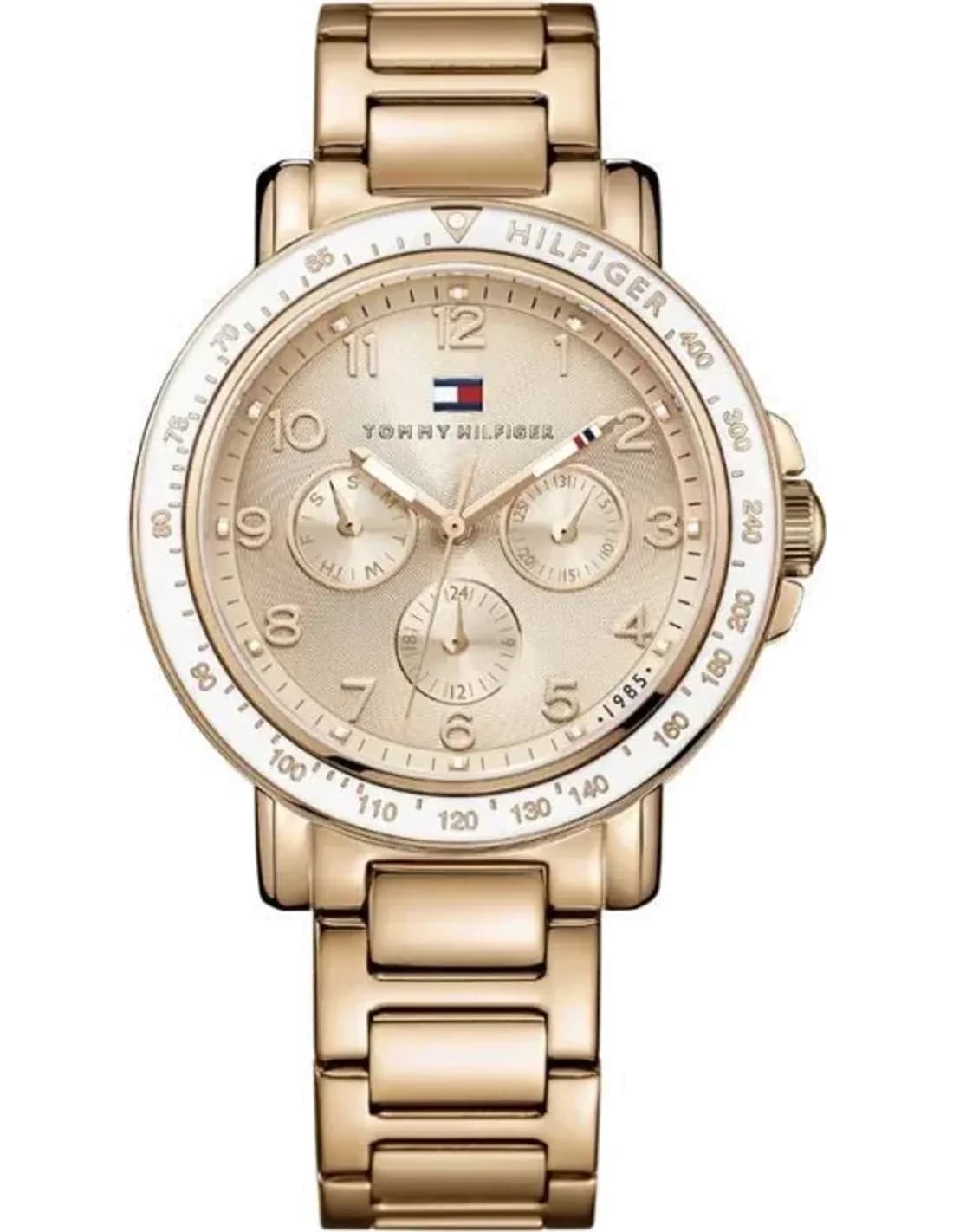 Montre Femme Tommy Hilfiger 1781513 Bracelet doré rose en acier inoxydable