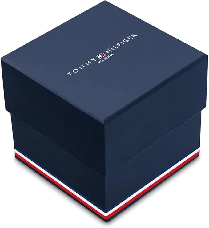 Montre Tommy Hilfiger 1782158 en acier rose doré et maille milanaise vue 4