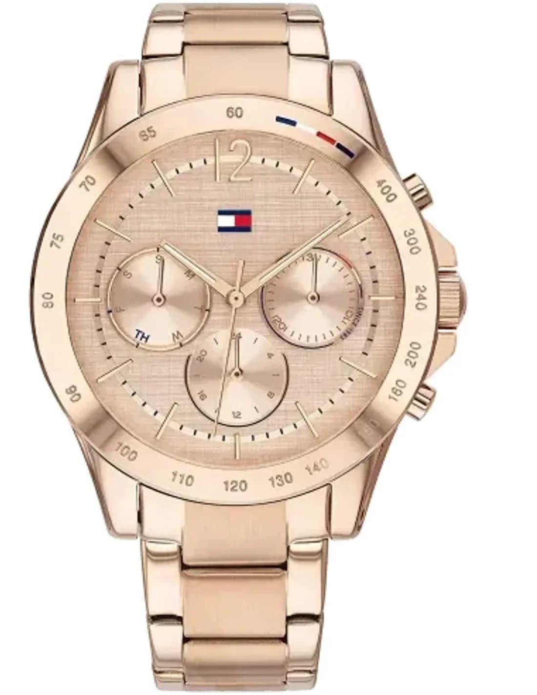 Montre Tommy Hilfiger Haven 1782197 chronomètre or rose