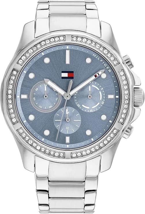 Montre Femme Tommy Hilfiger Brooklyn 1782569 cadran bleu bracelet acier