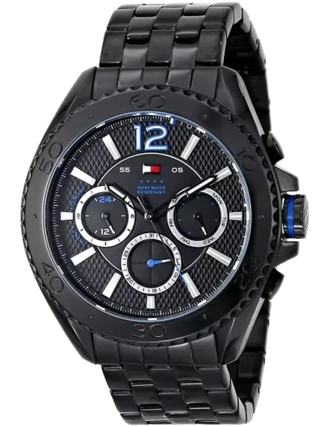 Montre Homme Tommy Hilfiger 1791033 Petits maillons en acier noir