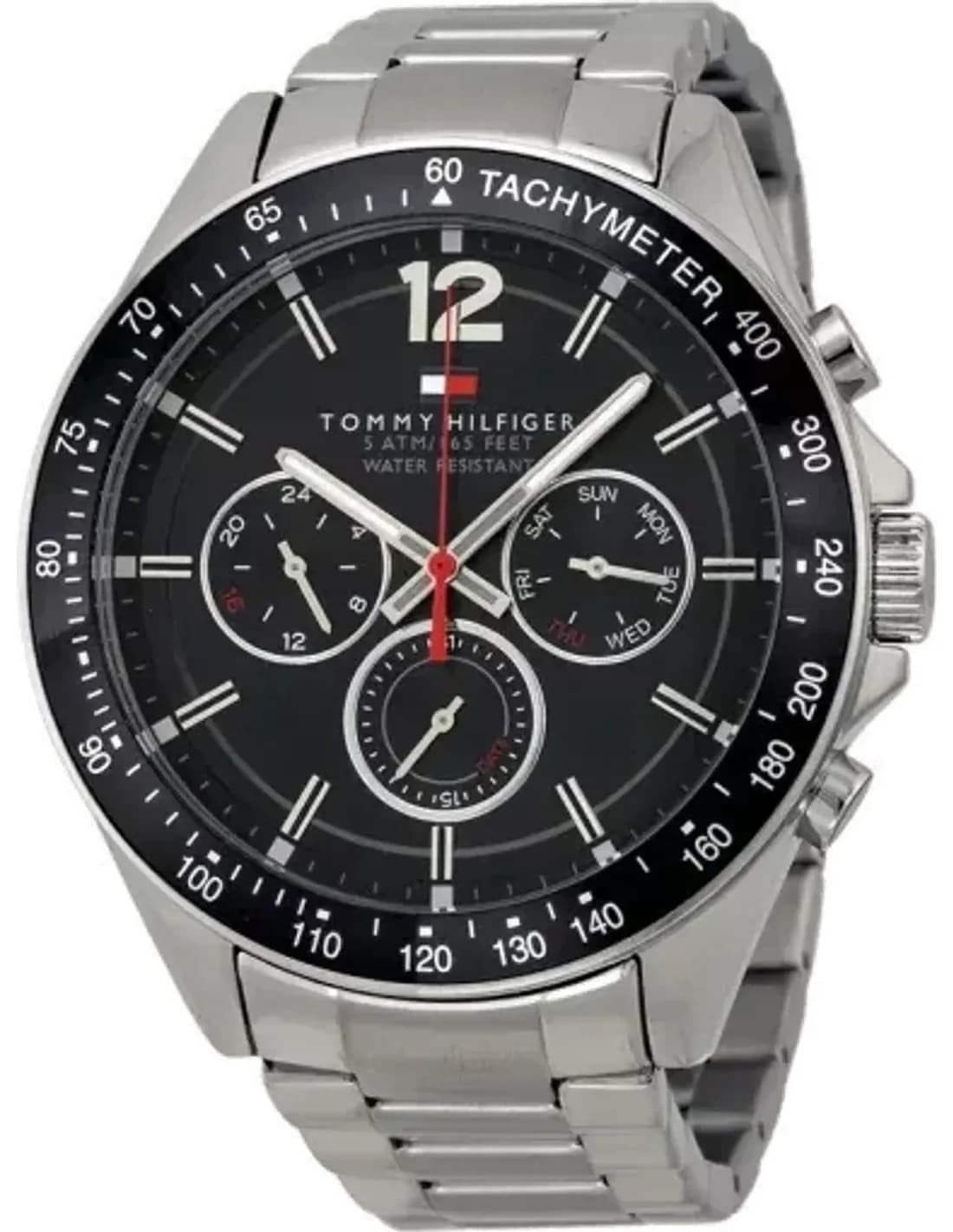 Montre Homme Tommy Hilfiger Sophisticated 1791104 Bracelet couleur argentée en acier