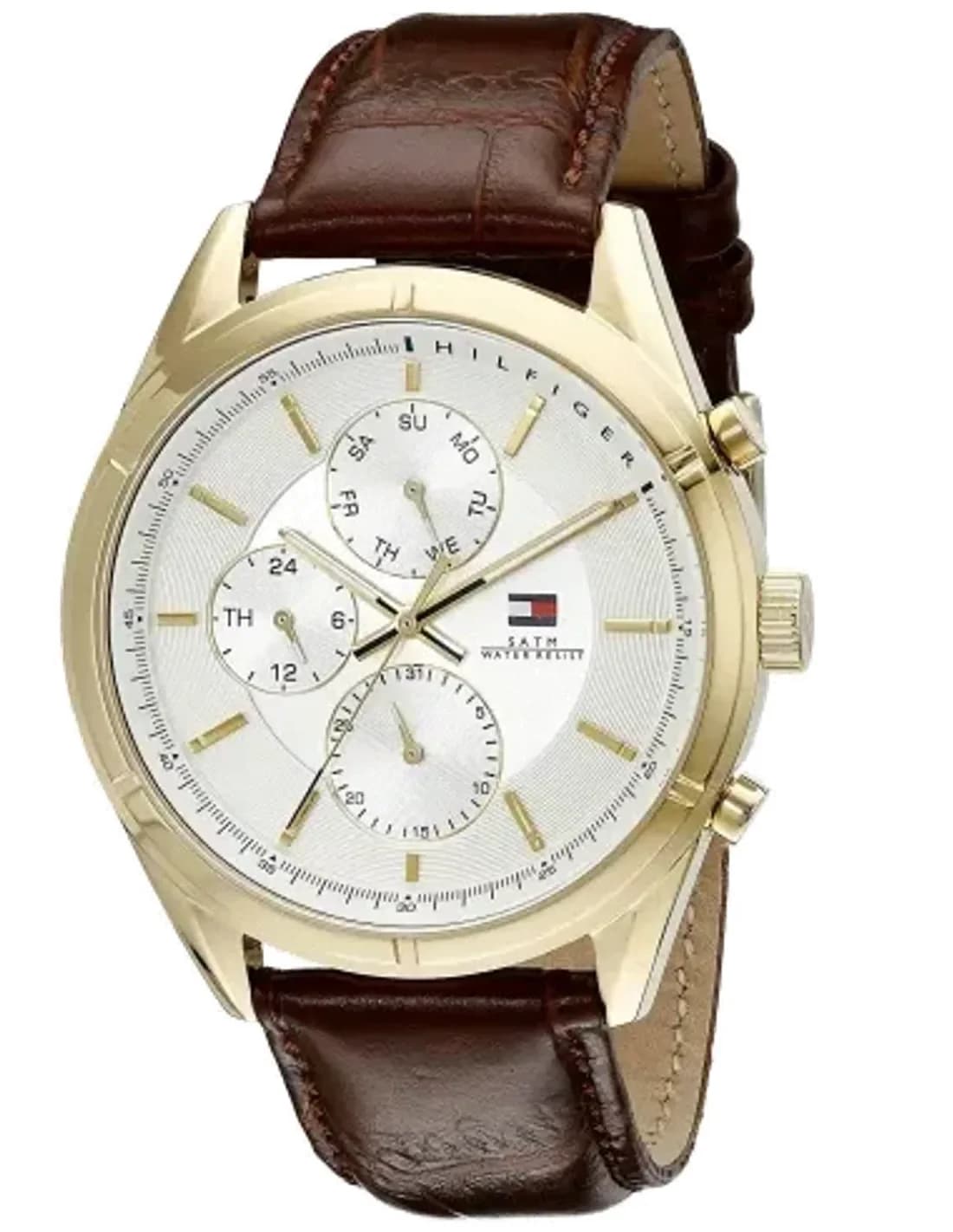Montre Homme Tommy Hilfiger 1791127 Marron Lunette dorée