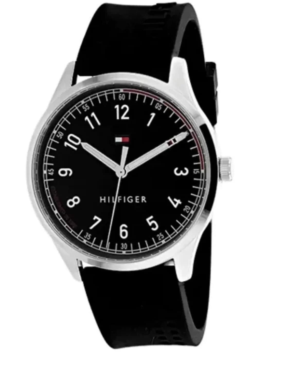 Montre Homme Tommy Hilfiger Essentials 1791404 Noir silicone bracelet