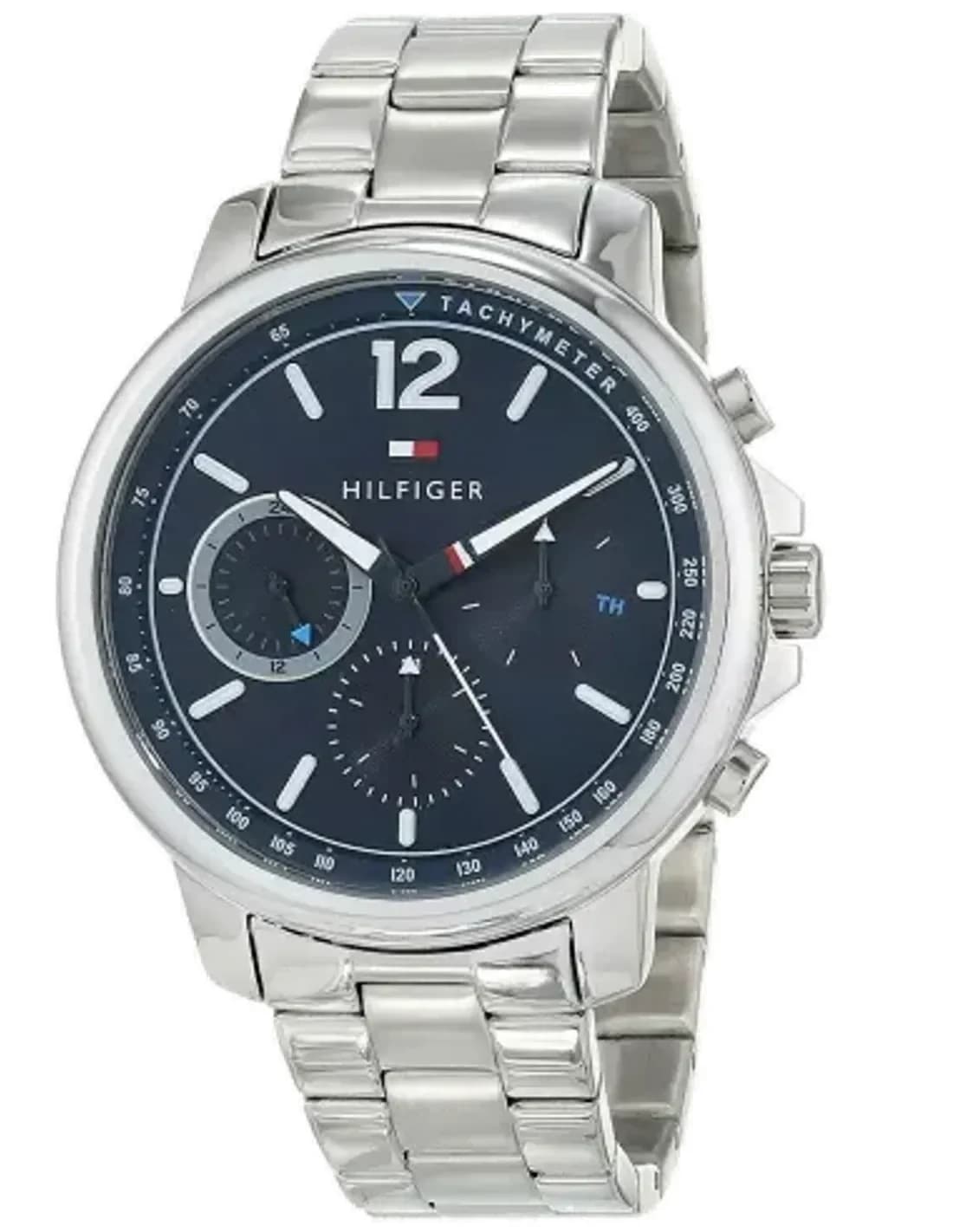 Montre Tommy Hilfiger 1791534 Landon avec Bracelet Cuir et Multi-cadrans