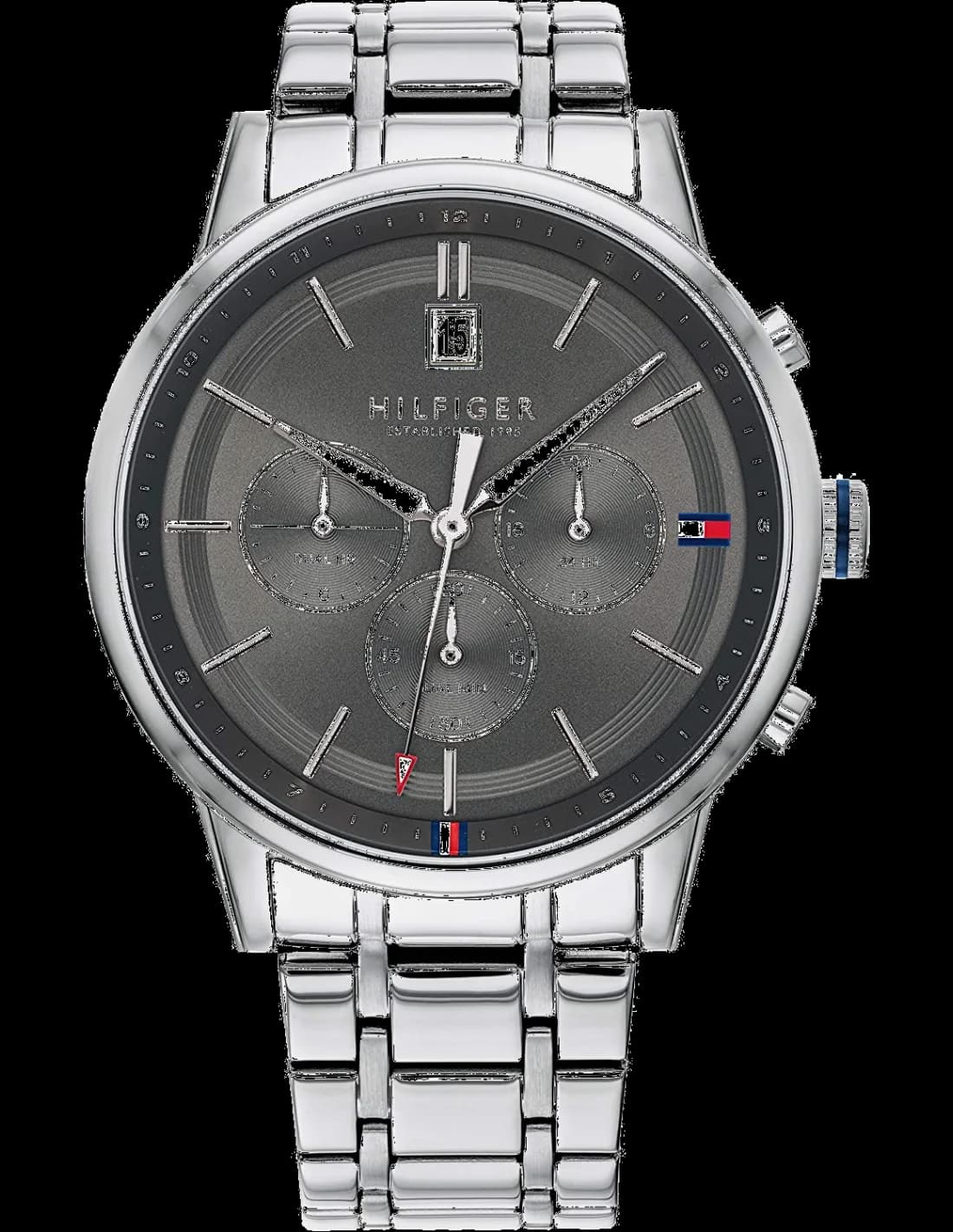 Montre Tommy Hilfiger 1791632 Kyle avec Cadran Multifonction et Bracelet Acier