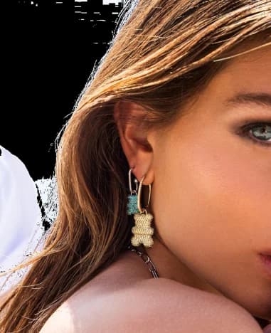 Boucle d'oreille APM Monaco individuelle Yummy Bear Clip Wonderland vue 4