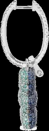APM Monaco Yummy Bear Clip Single Earring in 925 Silver vue 2