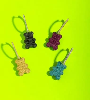 APM Monaco Yummy Bear Clip Single Earring in 925 Silver vue 5