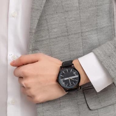 Montre Armani Exchange AX2411 homme verso boîtier