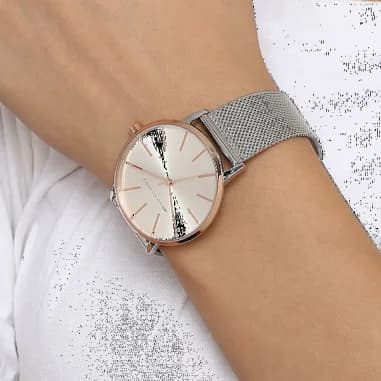 Maillons et fermoir du bracelet acier, Armani Exchange AX5537