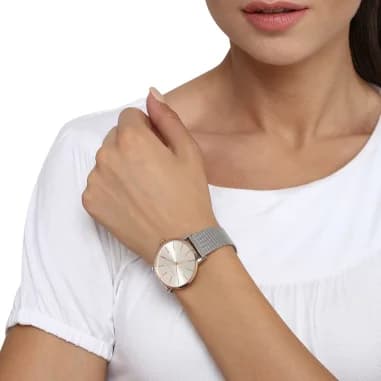 Maillons et fermoir du bracelet acier, Armani Exchange AX5537