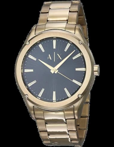 Montre Homme Armani Exchange Fitz AX2801 Bracelet acier doré