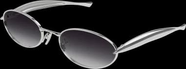 Lunettes de soleil Bottega Veneta BV1386S en métal vue 3