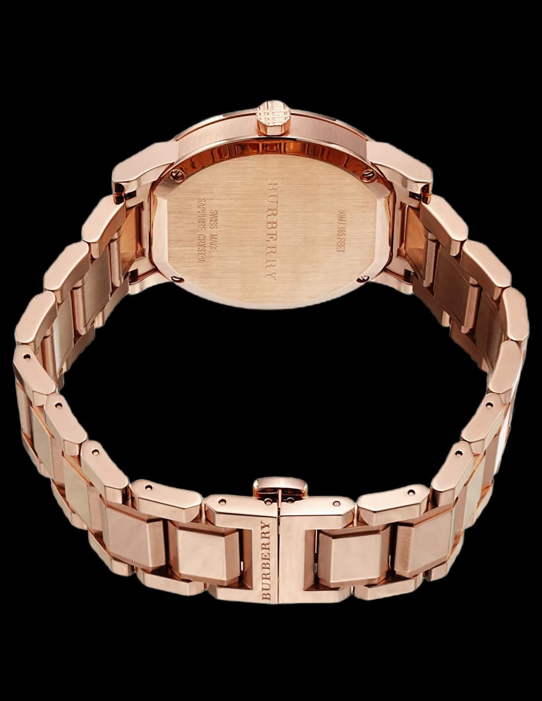 Burberry BU9353 côté fond de boîtier rose