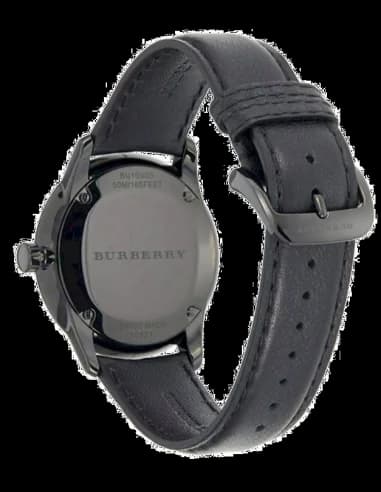 Montre Burberry BU10003 homme détail cadran noir
