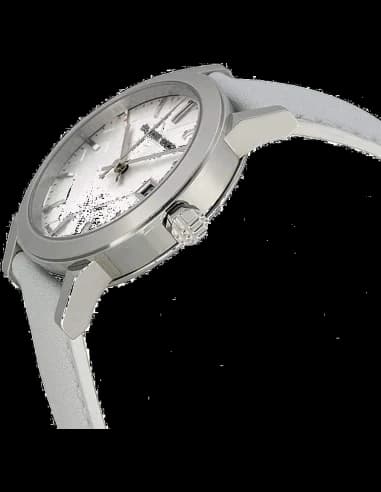 Montre Burberry BU9019 homme détail cadran blanc