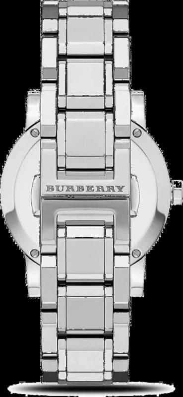 Montre Burberry BU9125 femme détail cadran nacre