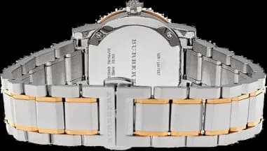 Montre Burberry BU9214 femme verso boîtier argent