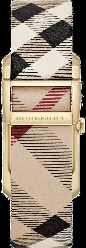Montre Burberry BU9509 femme détail cadran or