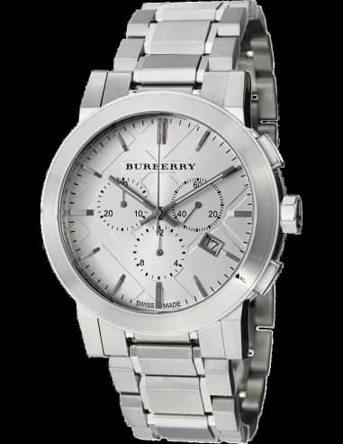 Montre Homme Burberry BU9350 The City bracelet acier inoxydable