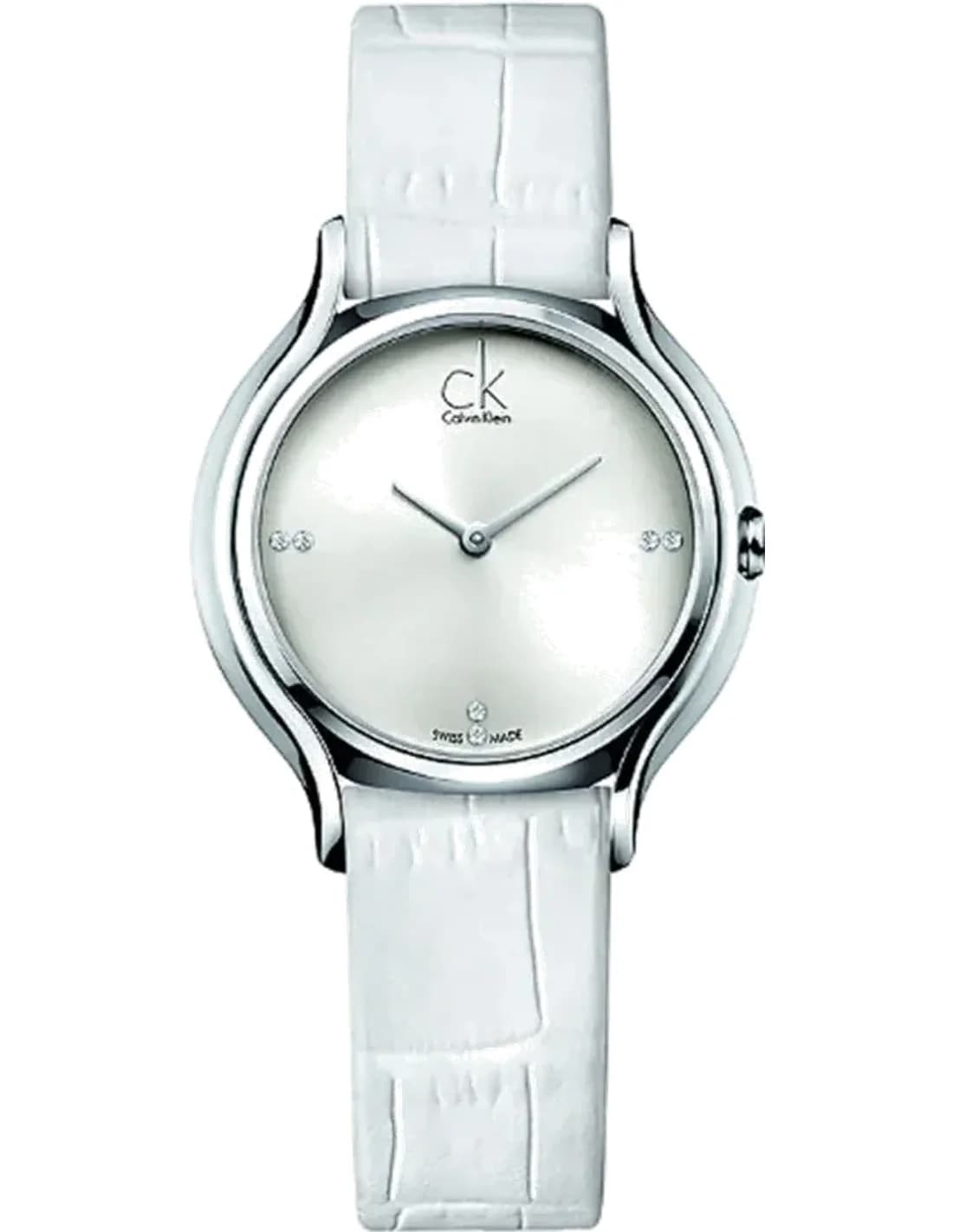 Calvin Klein K2U231KW vue de côté, bracelet cuir