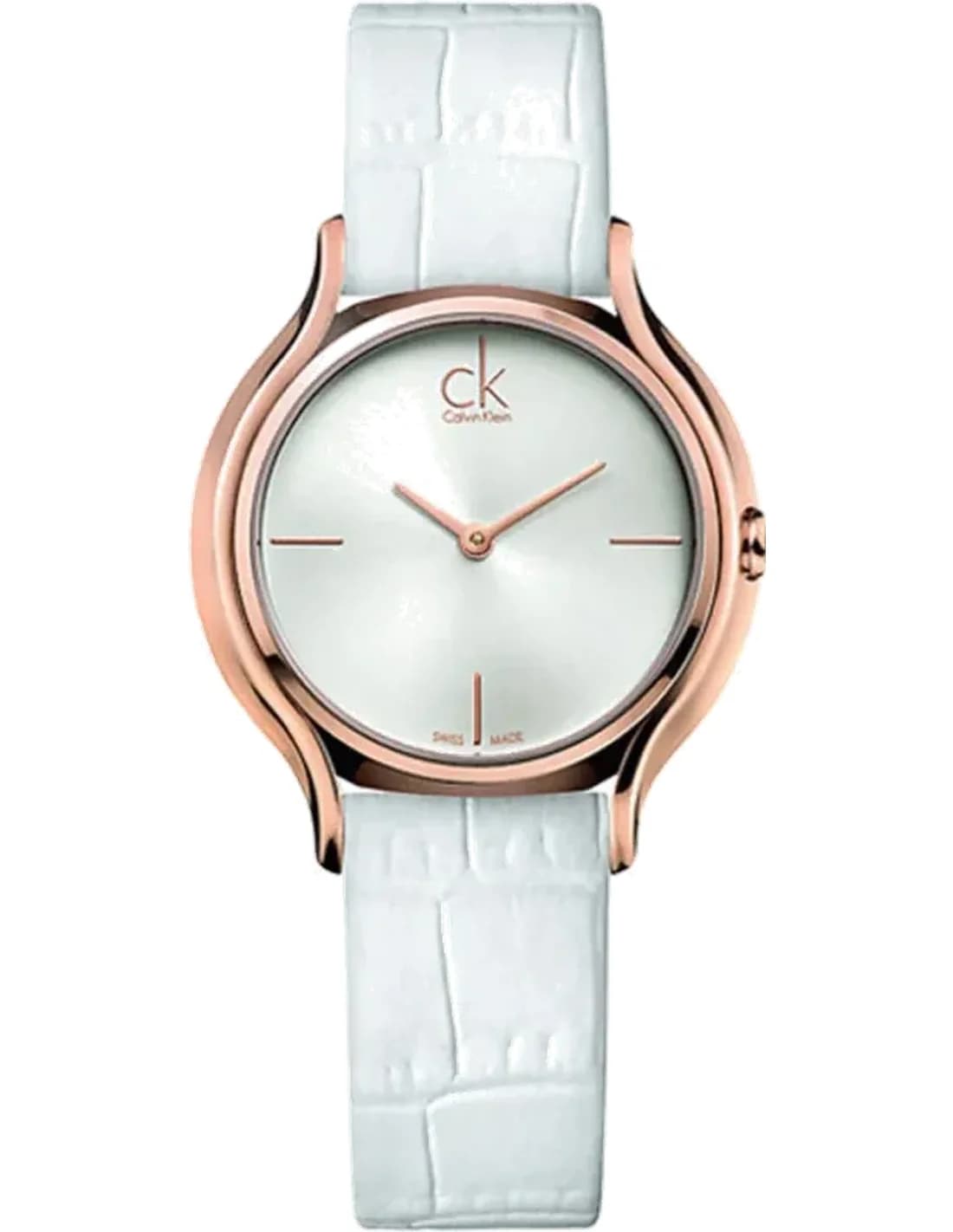 Calvin Klein K2U236KW vue de côté, bracelet cuir
