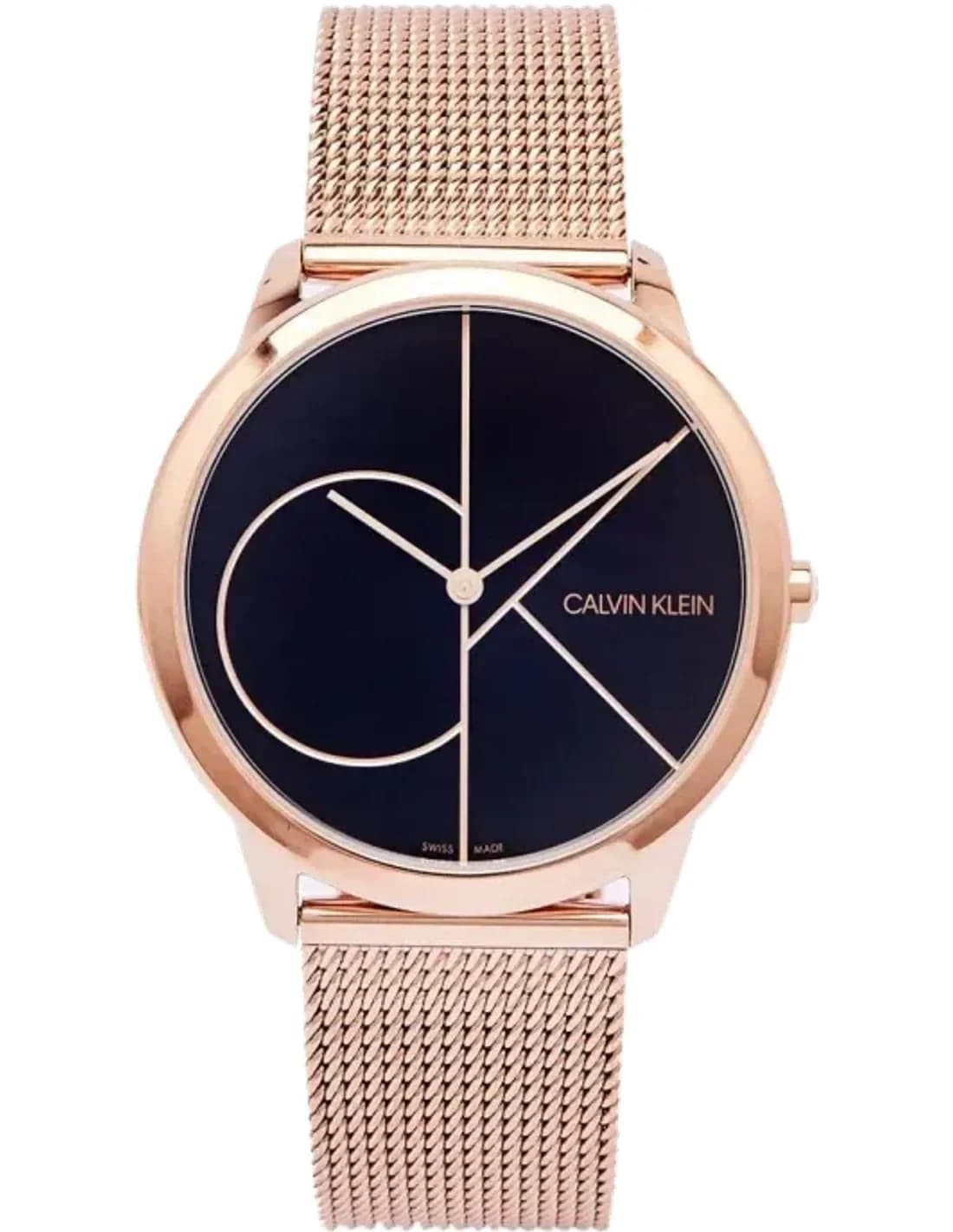 Calvin Klein K3M21621 vue de côté, bracelet acier