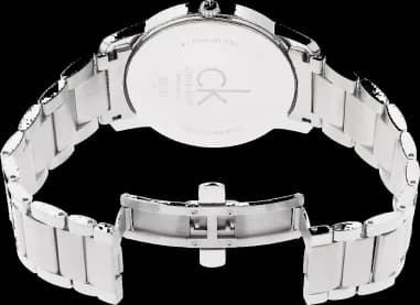 Montre Calvin Klein K2G2G146 homme détail cadran argent