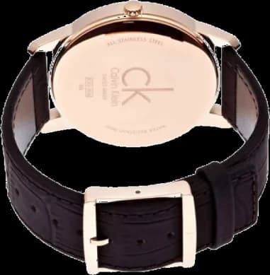 Montre Calvin Klein K2G2G6G3 homme détail cadran noir