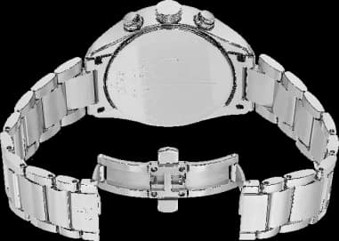 Montre Calvin Klein K2H27104 homme détail cadran noir