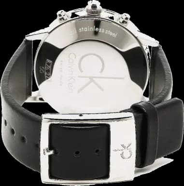 Montre Calvin Klein K7627120 homme détail cadran argent