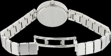 Montre Calvin Klein K8G23141 femme verso boîtier argent