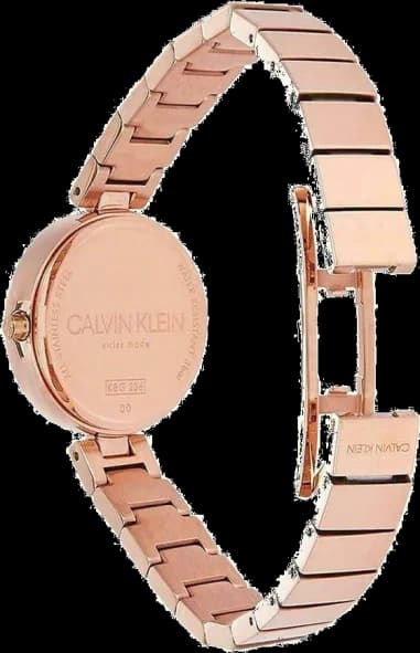 Montre Calvin Klein K8G23646 femme verso boîtier or rose