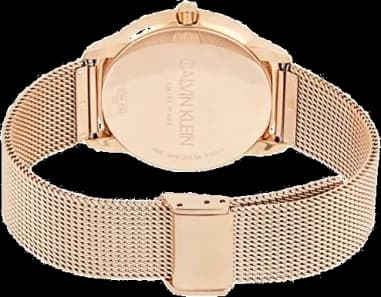 Montre Calvin Klein K3M21621 femme détail cadran noir