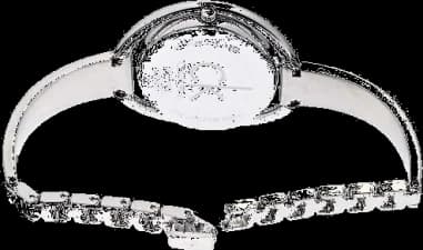 Montre Calvin Klein K4F2N116 femme détail cadran argent