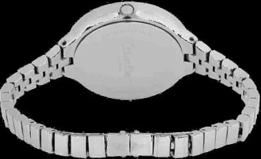 Montre Calvin Klein K4U23126 femme détail cadran argent