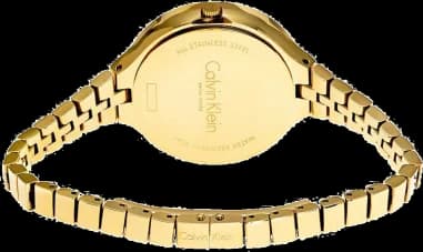 Montre Calvin Klein K4U23526 femme détail cadran argent