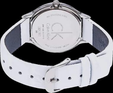 Montre Calvin Klein K2U231KW femme détail cadran argent